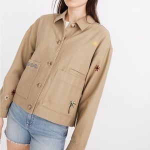 Madewell Embroidered Chore Jacket